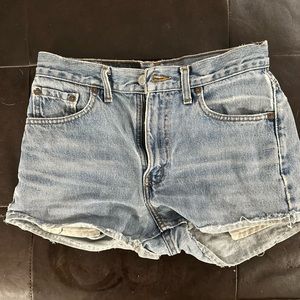 Levi’s jean shorts